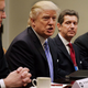 Dell CEO Michael Dell with Donald Trump. Photo: Getty